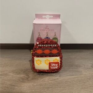 Disney Loungefly Moana Mini Backpack Keychain